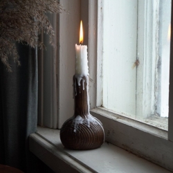 Rustic candle holder By WoodVin