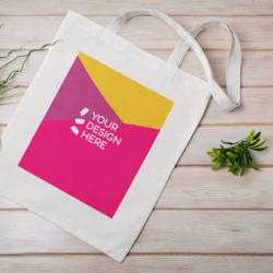 Cotton tote bag - 36,8x41cm