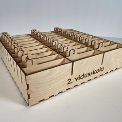 Mobile phone storage box